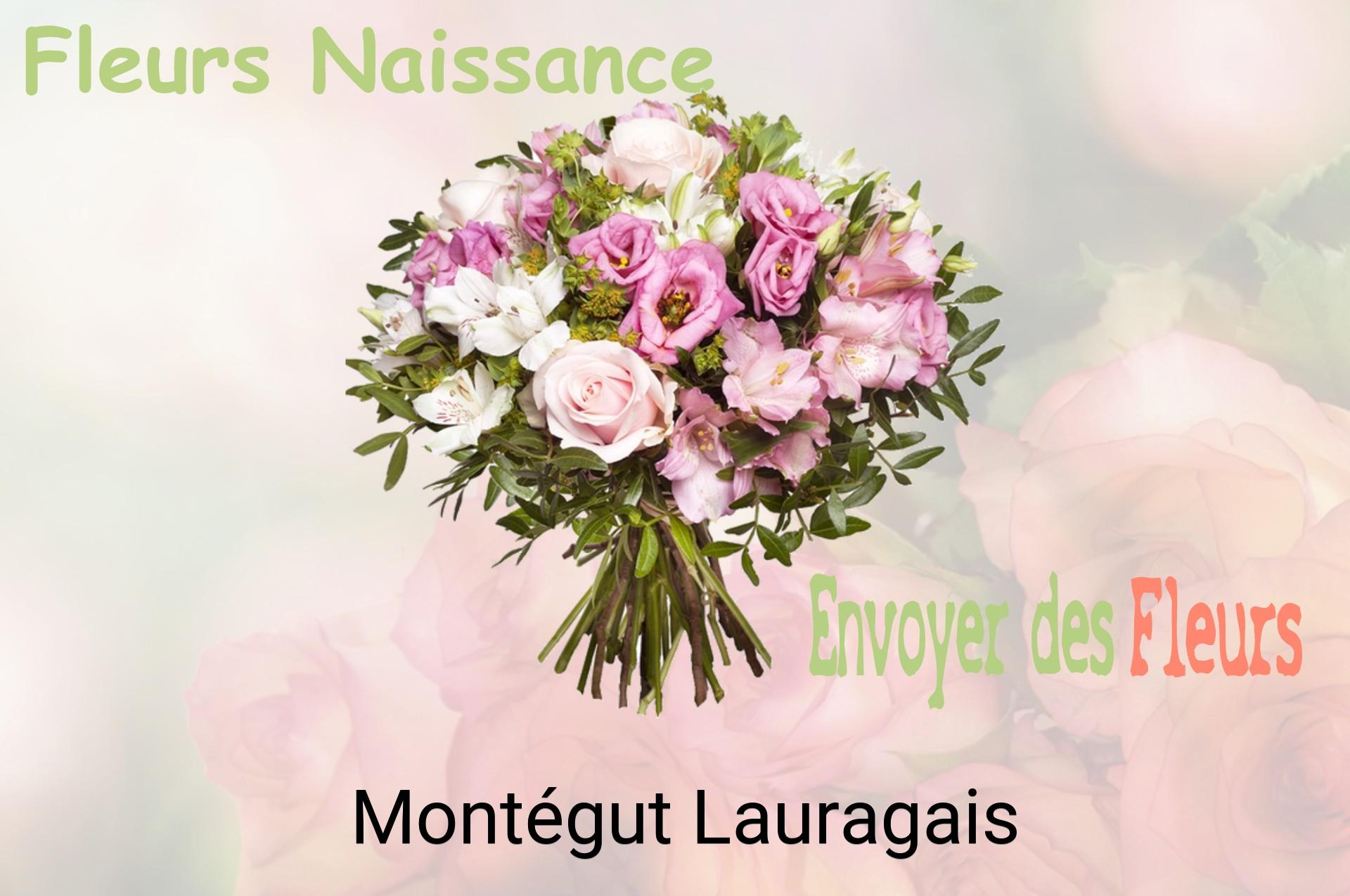 Bouquet de fleurs de naissance livré à Montégut-Lauragais